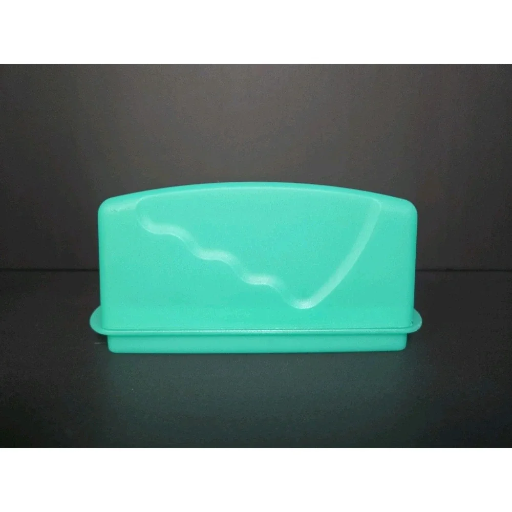 Vintage Tupperware Impressions Green Butter‎ Dish 2 Stick Covered Butter Keeper